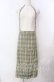 画像1: WONDERFUL WORLD / チェックエプロン  グリーン O-25-11-17-006-LO-ZA-IG-OS (1)