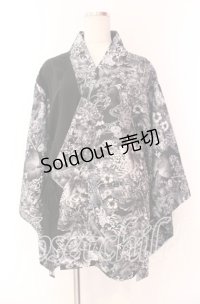 Qutie Frash / 2023浴衣3点SET トップス単品  金魚 ブラック O-25-11-17-067-QU-TO-IG-OS