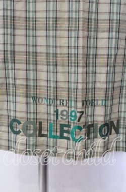 画像2: WONDERFUL WORLD / チェックエプロン  グリーン O-25-11-17-006-LO-ZA-IG-OS