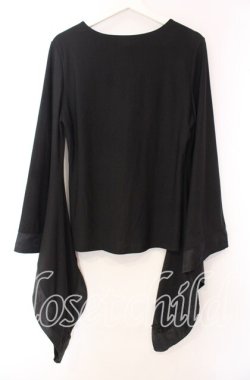 画像4: Qutie Frash / クロス着物T  ブラック O-25-11-17-068-QU-TO-IG-OS