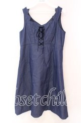 MILK / デニム Doll ワンピース  ブルーデニム O-25-11-17-072-ML-OP-OW-OS