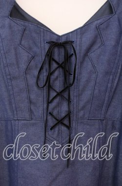 画像2: MILK / デニム Doll ワンピース  ブルーデニム O-25-11-17-072-ML-OP-OW-OS