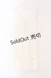 Katie / COURTNEYキャミソールワンピース F シロ O-25-11-17-075-LO-OP-OW-OS