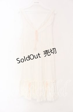 画像1: Katie / COURTNEYキャミソールワンピース F シロ O-25-11-17-075-LO-OP-OW-OS