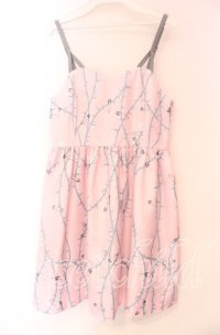 MILK / Briar roseドレス  ピンクベース O-25-11-17-077-ML-OP-OW-OS