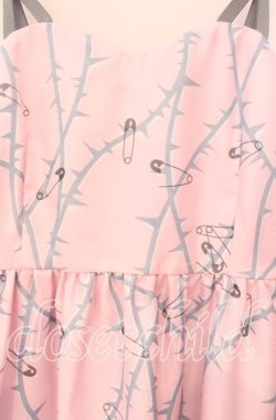 画像2: MILK / Briar roseドレス  ピンクベース O-25-11-17-077-ML-OP-OW-OS