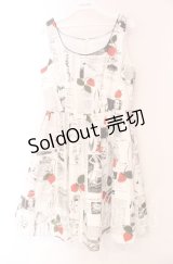 MILK / ビューティーニュースワンピース  ホワイトニュース O-25-11-17-078-ML-OP-OW-OS