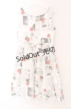 画像3: MILK / ビューティーニュースワンピース  ホワイトニュース O-25-11-17-078-ML-OP-OW-OS