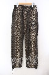 REFLEM / アニマルクロス刺繍スウェットパンツ F ブラウン O-25-11-17-015-PU-PA-OW-OS