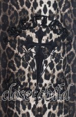 画像2: REFLEM / アニマルクロス刺繍スウェットパンツ F ブラウン O-25-11-17-015-PU-PA-OW-ZT359 (2)