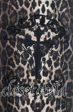 画像2: REFLEM / アニマルクロス刺繍スウェットパンツ F ブラウン O-25-11-17-015-PU-PA-OW-OS