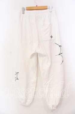 画像3: REFLEM / スパイダープリントスウェットパンツ F ホワイト O-25-11-17-016-PU-PA-OW-OS