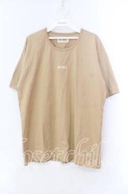 画像1: PINK HOUSE / ロゴプリントTシャツ  ベージュ O-25-11-17-027-LO-TO-IG-OS