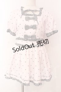 Ank Rouge / ハートドットＸ千鳥セットアップ M ピンク O-25-11-17-003-CA-PA-OW-OS