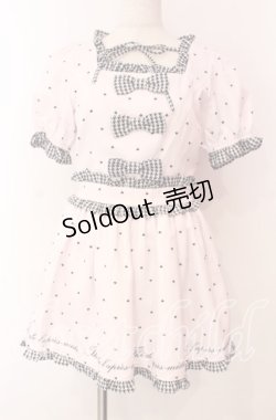 画像1: Ank Rouge / ハートドットＸ千鳥セットアップ M ピンク O-25-11-17-003-CA-PA-OW-OS