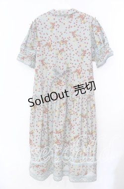 画像4: PINK HOUSE / チェリープリント裾ギンガムワンピース【お直しあり】  ミント O-25-11-17-029-LO-OP-IG-OS