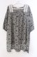 画像1: LILYAN HOUSE / ローズプリントチュニック  グレー O-25-11-17-032-LO-OP-IG-OS (1)