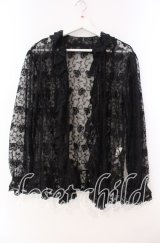 INGEBORG / フランスレースカーディガン  クロ O-25-11-17-033-LO-TO-IG-ZT227