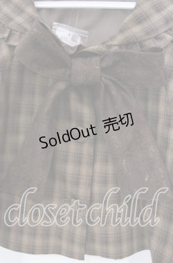 画像2: axes femme POETIQUE / レース重ねリボンタイ付ケープ M ブラウン O-25-11-18-033-AX-JA-OW-OS