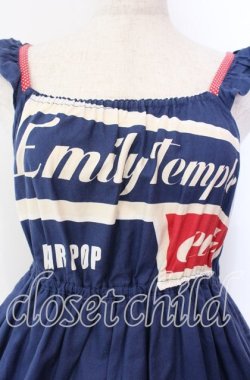 画像2: Emily Temple cute / エアーポップワンピース  ネイビー O-25-11-18-039-ET-OP-IG-OS