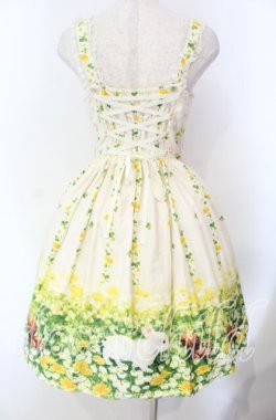 画像5: Innocent World / 土田穣うさぎとりすジャンパースカート  アイボリー O-25-11-18-041-IW-OP-IG-OS