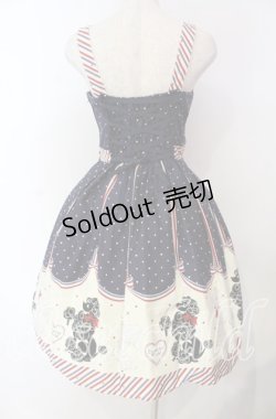 画像5: Innocent World / フレンチプードルジャストウエストジャンパースカート Ｍ ネイビー O-25-11-18-042-IW-OP-IG-OS