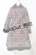 Innocent World / タータンチェックフレデリックコートワンピース  グリーン O-25-11-18-046-IW-OP-IG-OS