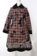 画像1: Innocent World / タータンチェックフレデリックコートワンピース  グリーン O-25-11-18-046-IW-OP-IG-OS (1)
