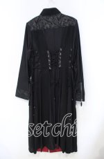 画像3: Qutie Frash / 刺繍ロングジャケット  ブラック×レッド O-25-11-18-051-QU-JA-OW-OS (3)