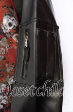 画像3: Qutie Frash / チャイナN2Bブルゾン  レッド O-25-11-18-053-QU-CO-OW-C050 (3)