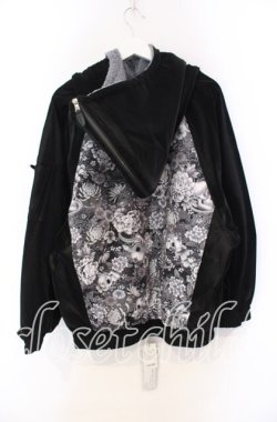 画像3: Qutie Frash / チャイナN2Bブルゾン  ブラック O-25-11-18-054-QU-CO-OW-OS