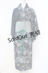 Qutie Frash / 2025 浴衣3点SET  グリーン O-25-11-18-072-QU-OP-OW-ZT352