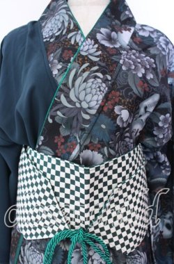 画像2: Qutie Frash / 2025 浴衣3点SET  グリーン O-25-11-18-072-QU-OP-OW-OS