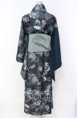 画像4: Qutie Frash / 2025 浴衣3点SET  グリーン O-25-11-18-072-QU-OP-OW-ZT352 (4)