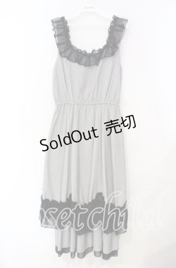 画像1: axes femme / ローズリボンチェックワンピース F クロ O-25-11-18-009-AX-OP-OW-OS