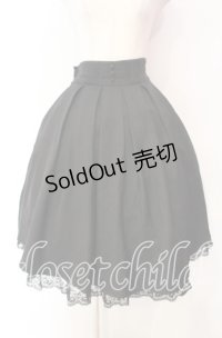 axes femme / タック入りミディスカート  クロ O-25-11-18-076-AX-SK-IG-OS