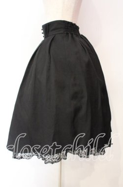 画像4: axes femme / タック入りミディスカート  クロ O-25-11-18-076-AX-SK-IG-OS