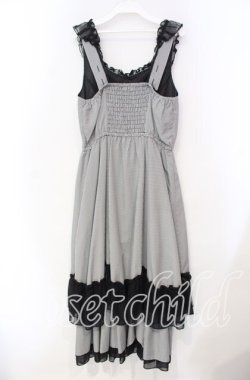 画像3: axes femme / ローズリボンチェックワンピース F クロ O-25-11-18-009-AX-OP-OW-OS