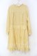 画像1: Jane Marple / Dobby cloth colette dress ドレス Ｍ イエロー O-25-11-18-079-JM-OP-IG-OS (1)
