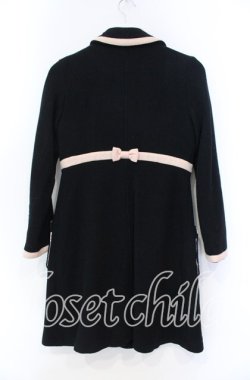 画像3: MILK / Dollyコート  クロ×ピンク O-25-11-18-083-ML-CO-IG-OS