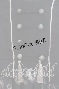 画像2: axes femme / レトロクロック柄ジャンスカ F クロ O-25-11-18-010-AX-OP-OW-OS