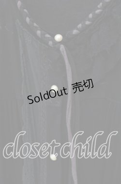 画像2: GRAMM / ラメプリントロングカーディガン  ブラック O-25-11-18-089-HN-TO-IG-OS