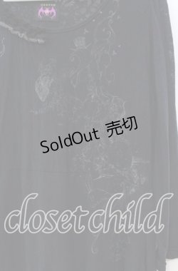 画像2: hEVEN / フロッキープリントワンピース  ブラック O-25-11-18-099-HN-OP-IG-OS