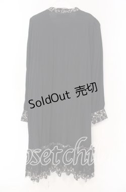 画像3: GRAMM / ヨークタックノーカラーワンピース  ブラック O-25-11-18-100-HN-OP-IG-OS