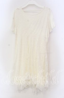 画像3: GRAMM / ドールプリント半袖ワンピース  アイボリー O-25-11-18-101-HN-OP-IG-OS