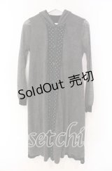 GRAMM / ロングフードカーディガン  グレー O-25-11-18-102-HN-TO-IG-OS