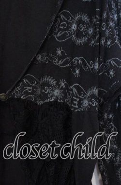 画像2: GRAMM / フィッシュテールボレロ  ブラック O-25-11-18-103-HN-TO-IG-OS