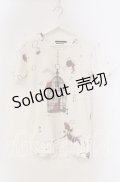 JURY BLACK / バードケージTシャツ 1 オフホワイト O-25-11-18-109-GL-TS-YM-OS