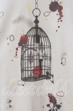 画像2: JURY BLACK / バードケージTシャツ 1 オフホワイト O-25-11-18-109-GL-TS-YM-OS