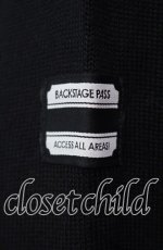 画像2: 【SALE】BACKSTAGE PASS / PANTHERA-RAINBOW(パンセラ－レインボー)ニットソー F ブラックｘマルチ O-25-11-18-015-PU-TO-YM-ZT515 (2)